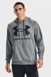 Чоловіче сіре худі UA Rival Fleece Big Logo HD Under Armour XL 1357093-012 - зображення 1