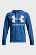 Чоловіче синє худі UA Rival Fleece Big Logo HD Under Armour S 1357093-474 - изображение 5