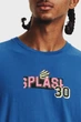 Чоловіча синя футболка UA CURRY SPLASH PARTY SS Under Armour S 1376803-481 - изображение 3
