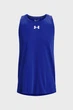 Чоловіча синя майка UA BASELINE COTTON TANK Under Armour S 1361901-400 - изображение 5