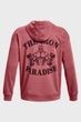Чоловіче червоне худі UA Pjt Rck HG Hwt Terry Hdy Under Armour M 1373562-600 - изображение 6