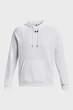 Чоловічий білий худий UA Rival Fleece Hoodie Under Armour L 1379757-100 - зображення 5