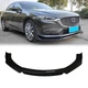Пластиковая губа на бампер Mazda 6 молдинг бампера юбка универсальная черная. - изображение 2