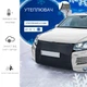 Утеплитель радиатора Opel Omega А 1986-1994 зимняя защита радиатора Черный - изображение 2