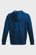 Чоловіче темно-синє худі UA Essential Fleece Hoodie-GRN Under Armour S 1373880-426 - изображение 6