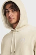 Чоловіче бежеве худі UA Essential Flc Novelty HD Under Armour L 1381214-289 - изображение 4