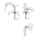 Смеситель для кухни Lidz Mars 008F (k40) LDMAR008FCRM34858 Chrome - изображение 2