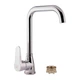 Змішувач для кухні Lidz Nicole 014F1 (k35) LDNIC014F1CRM22010 Chrome - зображення 1