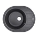 Кухонная мойка Lidz 620x500/200 BLA-03 (LIDZBLA03620500200) - изображение 1