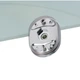 Полка угловая Lidz Oreo 1001 стеклянная LDORE1001CRM22180 Chrome - зображення 4