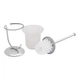 Ёршик Lidz Oreo 0503 напольный (матовое стекло) LDORE0503CRM22324 Chrome - изображение 3