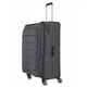 Чемодан текстильный большого размера L в темно-сером цвете Travelite SKAII TL092649-04 - изображение 7