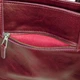 Женский кожаный шоппер на молнии Grande Pelle 77266101, вишня - изображение 2