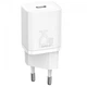 Мережевий зарядний пристрій Baseus Super Si 25W + кабель Type-C to Type-C 3A 1M Білий (TZCCSUP-L02) (074560) - зображення 3