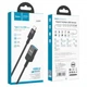 Кабель Hoco удлинитель Type-C – USB3.0 папа-мама 1,2м 5Гбіт/с Black (U107_usbC) (069018) - изображение 6
