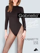 Колготки у сіточку Gabriella Kabarette Collant 151 Чорні 5/6 (21388) - зображення 3