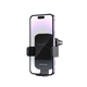 Автодержатель AWEI X43 15W Car Holder Wireless Charger Black - изображение 1