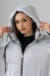 Осіння жіноча куртка UF-Fashion Парижанка - RF 50 білий - зображення 5