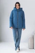 Осіння жіноча куртка UF-Fashion Ника - RF 42 бірюзовий - зображення 1