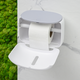 Держатель для туалетной бумаги МВМ BP-43 WHITE/GRAY - изображение 2