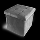 Пуф велюровый для хранения TH-05 GRAY - изображение 6