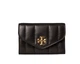 Женский кошелек Tory Burch Willa Flap Card Case черная кожа 11,5 х 8 см (339006) - изображение 1