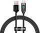 Кабель Baseus Display Fast Charging Data Cable USB to Type-C 66 W 1 m Black (CASX020001) - зображення 2