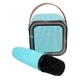 Блютуз караоке колонка з мікрофоном Colorful Karaoke K12 Синя (1010612-Blue) - зображення 3