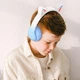 Накладные беспроводные наушники Hoco W42 Cat (Blue) - изображение 3