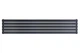 Дизайнерский радиатор отопления ARTTIDESIGN Livorno II G 5/340/1800/50 горизонтальный серый матовый - изображение 1