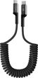 Кабель ArmorStandart AR17 Spiral USB-С to USB-C 3A 1 m Black (ARM75392) - изображение 1