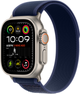 Smartwatch Apple Watch Ultra 2 (2024) GPS + Cellular 49mm Natural Titanium Case with Blue Trail Loop - S/M (MX4J3) - obraz 1