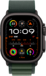 Smartwatch Apple Watch Ultra 2 (2024) GPS + Cellular 49mm Black Titanium Case with Dark Green Alpine Loop - Small (MX4Q3) - obraz 2