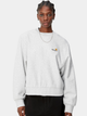 Світшот жіночий Carhartt WIP American Script Sweatshirt W I033649-482XX XS Світло-сірий (4064958867128) - зображення 1