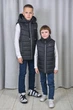 Дитячий теплий жилет PLeseS 46 р. 152/158 см. чорний - зображення 1