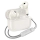 Наушники Bluetooth беспроводные Hoco EQ9 Plus вакуумные с микрофоном и шумоподавлением Milky White - изображение 2