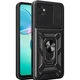 Чохол Fiji Camera Defence для Motorola G32 бампер із захистом камери та підставкою Black - зображення 1