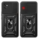 Чохол Fiji Camera Defence для Motorola G32 бампер із захистом камери та підставкою Black - зображення 2