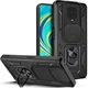 Чохол Fiji Camera Defence для Xiaomi Redmi Note 9 Pro бампер із захистом камери Black - зображення 1