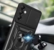Чохол Fiji Camera Defence для Samsung Galaxy A24 (A245) бампер із захистом камери та підставкою Black - зображення 3