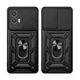 Чохол Fiji Camera Defence для Motorola G24 Power бампер із захистом камери та підставкою Black - зображення 2