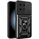 Чехол Fiji Camera Defence для Honor X8a бампер с защитой камеры Black - изображение 1