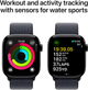 Smartwatch Apple Watch Series 10 GPS 42mm Jet Black Aluminium Case with Ink Sport Loop (MWWG3) - obraz 4