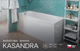 Ванна акрилова VAGNERPLAST Kasandra 175x70 (VPBA175KAS2X-04/N) з ніжками - зображення 2