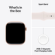 Smartwatch Apple Watch Series 10 GPS 42mm Rose Gold Aluminium Case with Light Blush Sport Band - S/M (MWWH3) - obraz 9