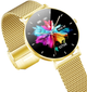 Smartwatch Manta Alexa Lux Gold + Pink Strap (SWU501LGD) - obraz 4