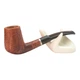 Трубка ручной работы из дерева бриара Freehand KAFpipe №868 - изображение 5