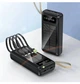 Повербанк Powerbank ACL PW61 30000mAh, SOLAR, Type-C/Lighting/Micro/USB, Black - изображение 5