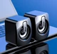 Звуковая система, 2 колонки Niye V5 Bluetooth 4.1 Черная - изображение 2