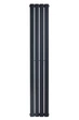 Дизайнерский радиатор отопления ARTTIDESIGN Livorno 4/1800/272/50 вертикальный серый матовый - изображение 1